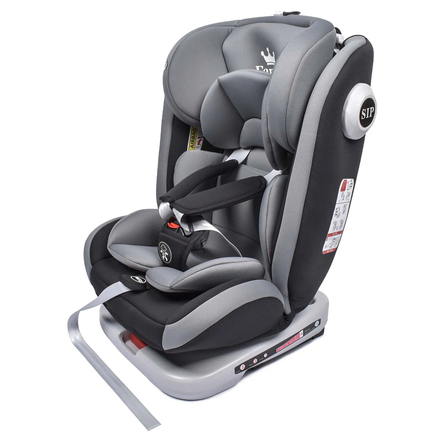 AP01 KL005 360° Rotatable Baby Car Seat – ISOFIX, ECE R44/04 Certified (9-36 kg, 0-12 Years