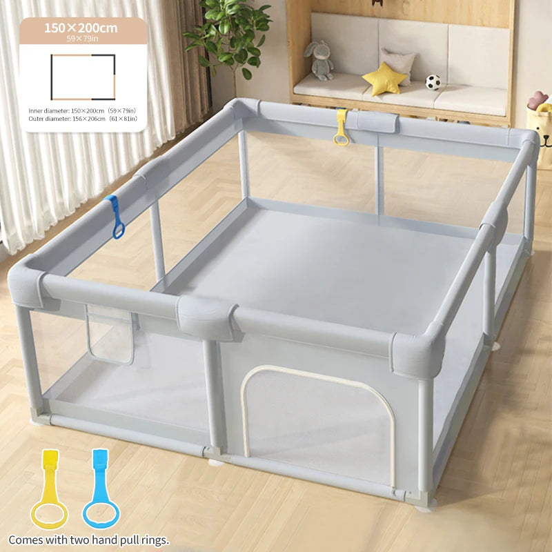 Large Baby Playpen for Children with Foam Protector Baby Playground for 0~6 Years Old Kids Ball Pit Playpen Indoor Baby Safety F