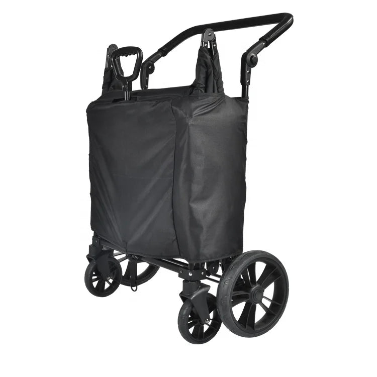 Customized 2-in-1 Baby Stroller Wagon – Folding Baby Wagon with Iron Tube Frame, EU & USA Standard, Separate Seat Safety Belts