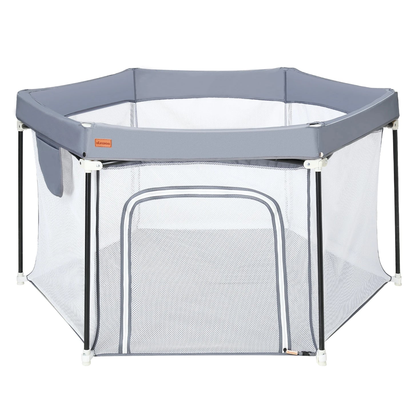 Foldable Hexagon Baby Playpen – Safe, Sturdy Play Yard with Breathable Mesh for Indoor & Outdoor Use