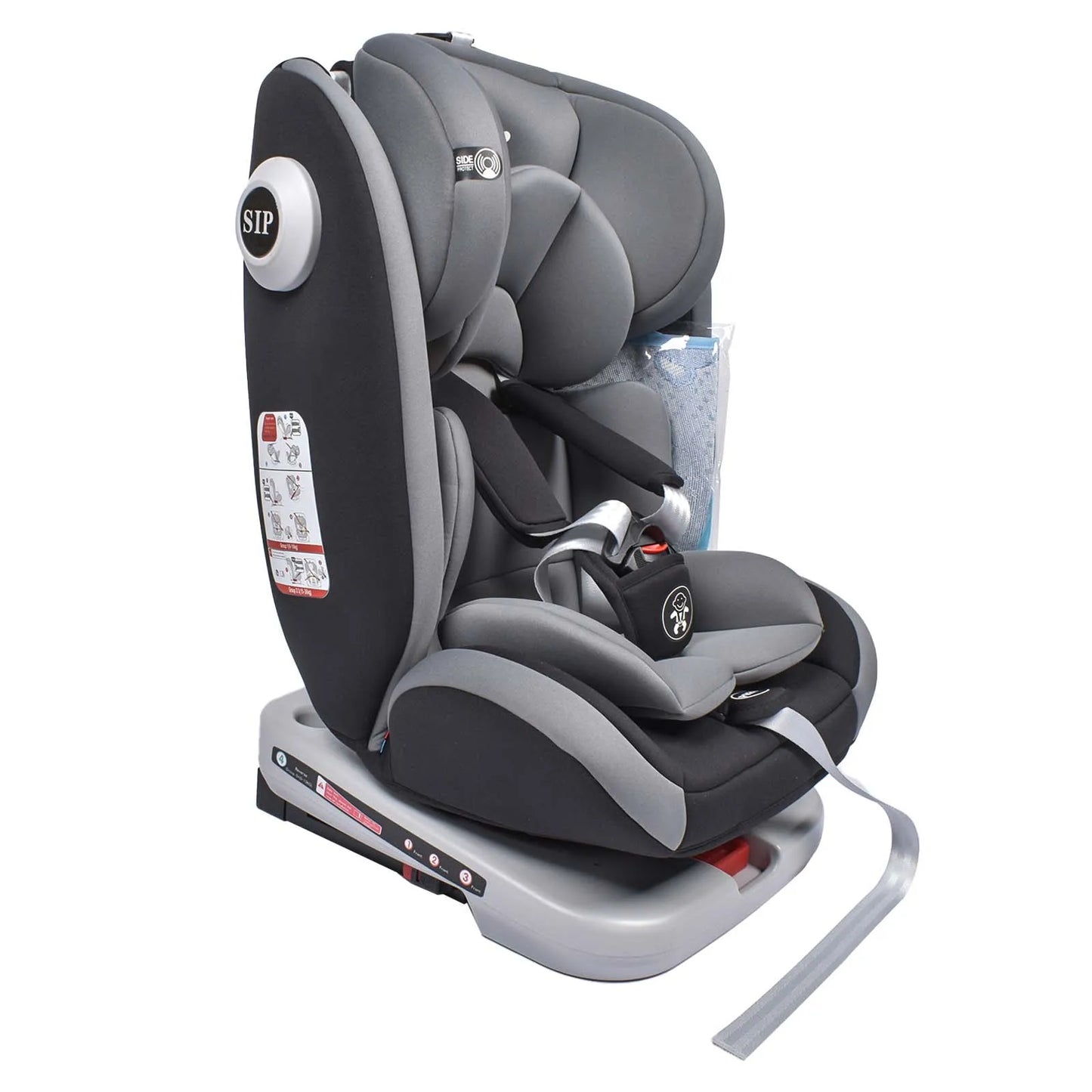 "360° Rotatable Baby & Child Car Seat with ISOFIX – Safe & Versatile for Ages 0-12 (9-36 kg)"