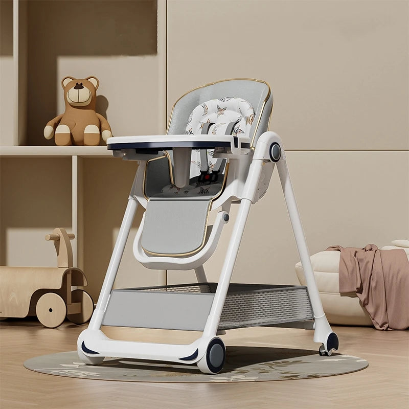 Portable Multi-Functional Foldable Baby Dining Chair – Adjustable Feeding Chair for Toddlers & Infants