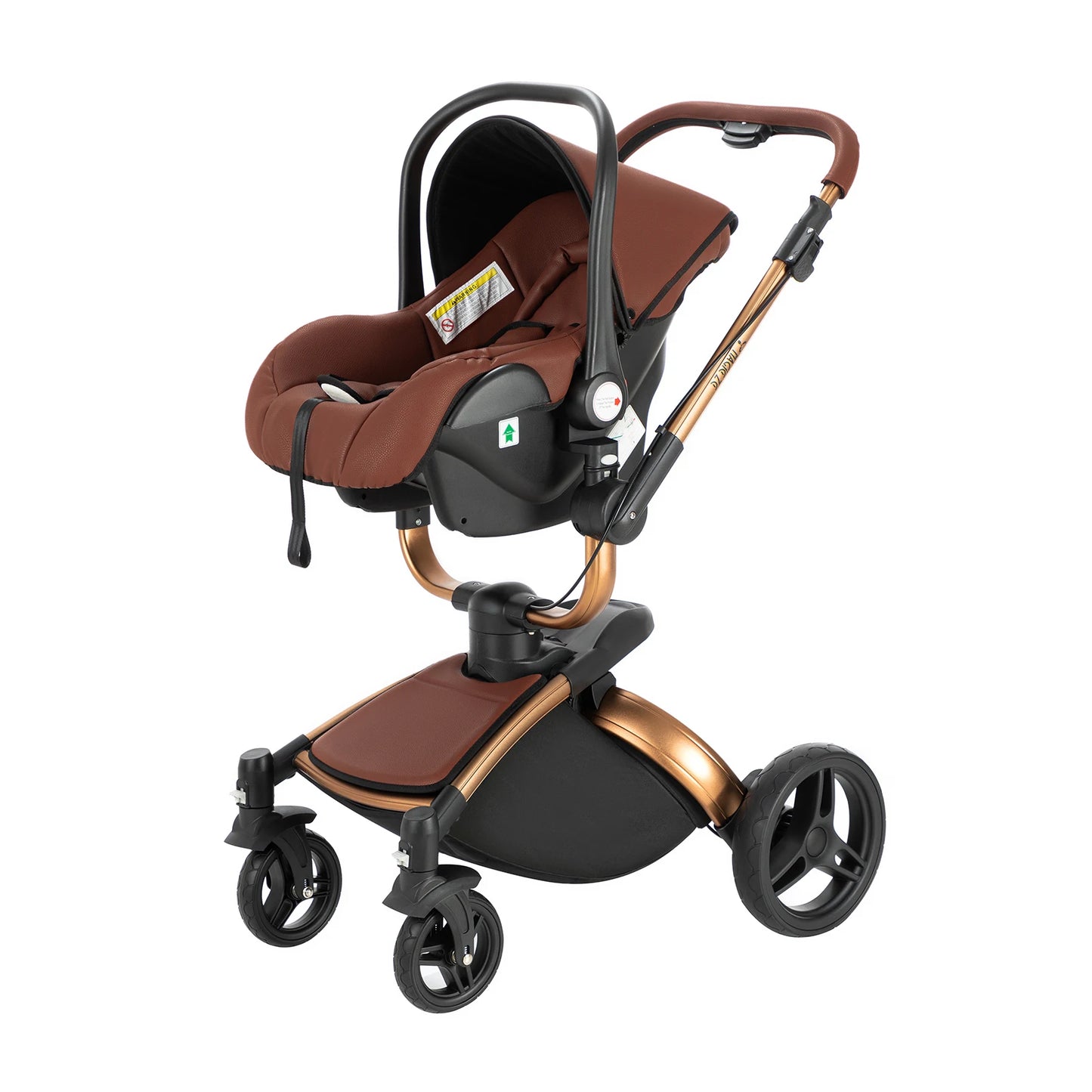 3-in-1 Lightweight Baby Stroller – High Landscape, Luxury Baby Carriage for Newborns