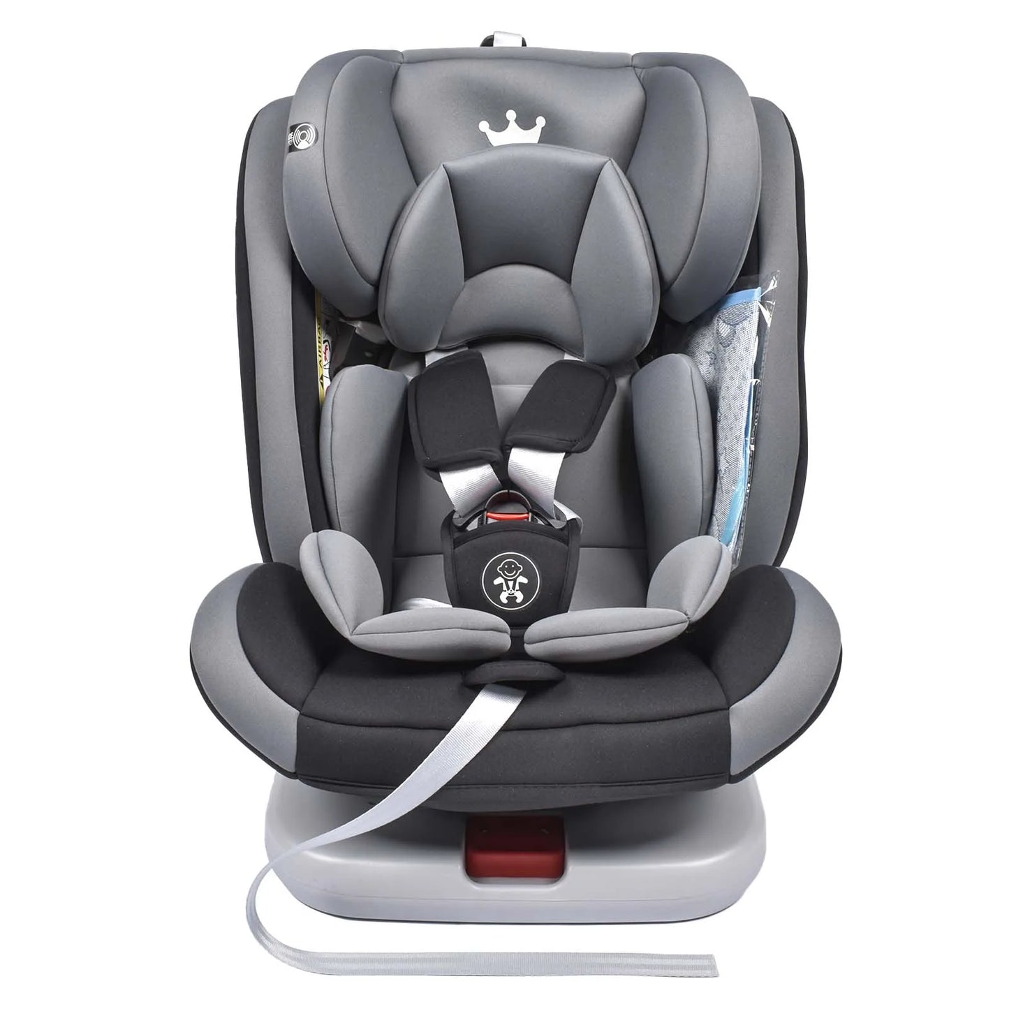 "360° Rotatable Baby & Child Car Seat with ISOFIX – Safe & Versatile for Ages 0-12 (9-36 kg)"