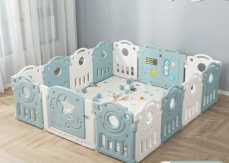 Large Baby Playpen – Indoor Playground for Kids, Safe Play Yard with Customizable Design & Safety Fence